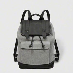 Abercrombie & Fitch Backpack - Grey/Black - OS
